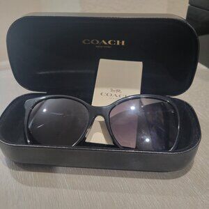 New COACH Polarized Black Sunglasses for women